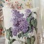 Flower Illustration Decorative Lavender Bag, thumbnail 6 of 12