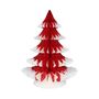 Christmas Snow Tip Tree Paper Decoration 25cm, thumbnail 3 of 9