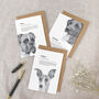 Funny Vizsla Illustration Card For Dog Lovers, thumbnail 5 of 7