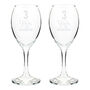 Personalised 'Years Together' Wine Glass Set, thumbnail 4 of 5