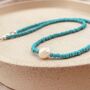 Freshwater Pearl And Seed Bead Necklace, thumbnail 6 of 6