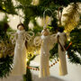 Customisable Christmas Angel Decoration, thumbnail 2 of 8