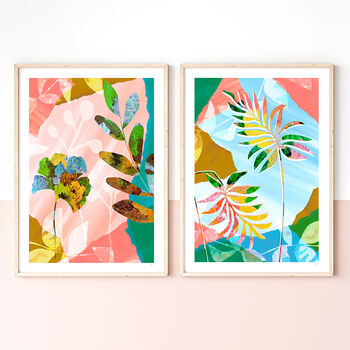 Colourful Botanical Print Set Of Three, 7 of 12