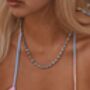 Marina Chain Necklace Silver Gift, thumbnail 1 of 6