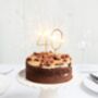 Gold Number Cake Sparkler Numbers, thumbnail 1 of 11