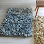 Recycled Silk And Crepe Rag Rug, thumbnail 1 of 5