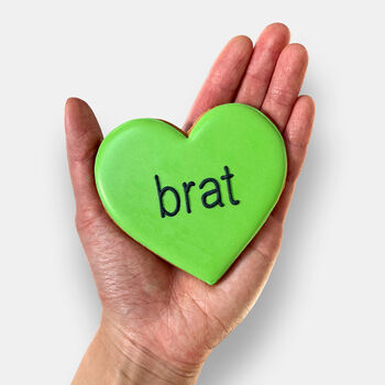 Brat Heart Letterbox Cookie, 2 of 8