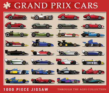 Formula One Through The Ages Jigsaw, 4 of 4