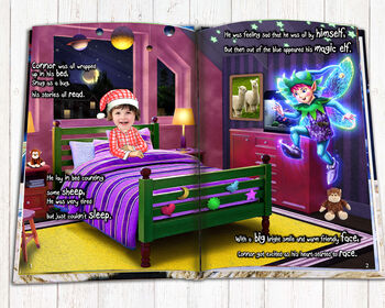 'My Magic Elf' Personalised Photo Children’s Storybook, 3 of 6