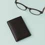 Personalised Pebble Grain Leather Bifold Card Holder, thumbnail 2 of 4