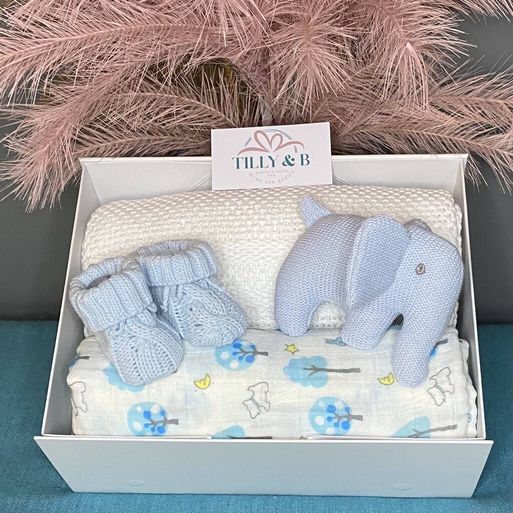 Newborn Baby Boy Gift Keepsake Perfect Baby Shower Gift By Tilly & B