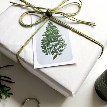 Wonderful Christmas Tree Gift Tags, 2 of 4