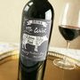'Food Match' Personalised Malbec Wine, thumbnail 2 of 5