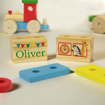Personalised Circus Toy Train, 4 of 8