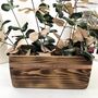 Personalised Wood And Copper Pot Planter, thumbnail 3 of 6