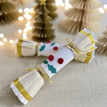 Holly Berry Christmas Crackers, 3 of 4