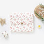 Rose Blossom Floral Organic Baby Travel Changing Mat, thumbnail 1 of 3