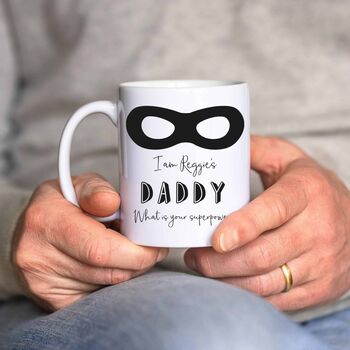 Personalised Daddy’s Superpower Mug, 2 of 2