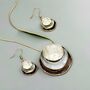 Boho Jewellery Gift Set Layered Earrings And Necklace, thumbnail 5 of 8