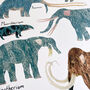 Prehistoric Elephants Print, thumbnail 8 of 10