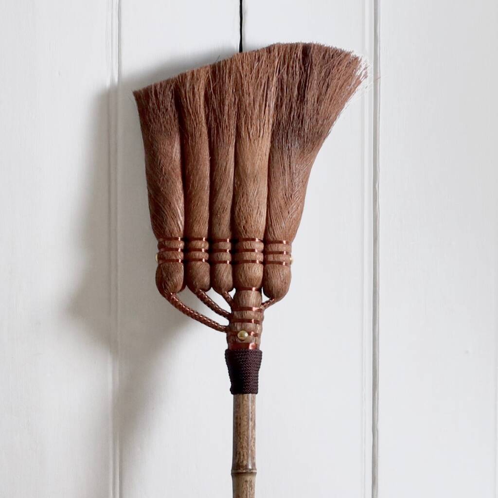 Handmade Japanese Artisan Broom 110cm By two persimmons