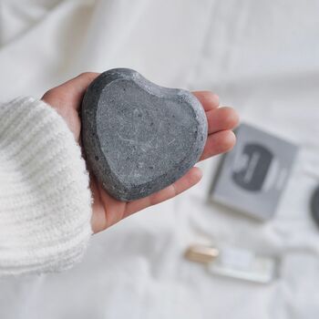 Back Warmer Massage Stone Natural Soapstone Two Pack, 4 of 11