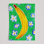 Banana Food Art Print Kitchen Fruit Poster, thumbnail 4 of 12