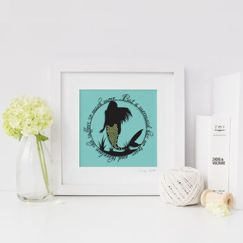 Square Mermaids Have No Tears Print, 2 of 6