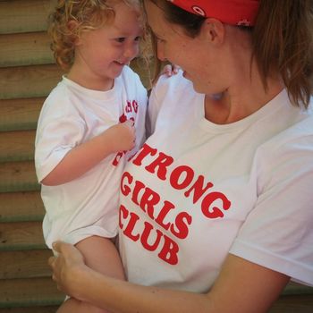'Strong Girls Club' Classic T Shirt, 2 of 2