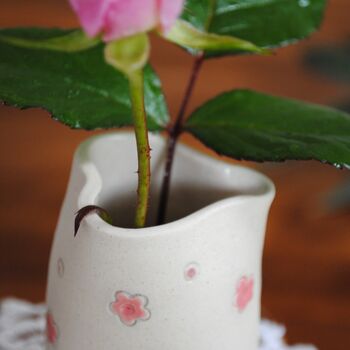 Heart Rim Jug, Vase With Dimples, 3 of 6