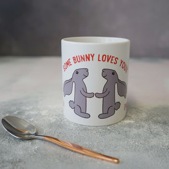 Personalised Some Bunny Loves You Socks, 5 of 7