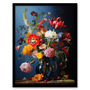 Bursting With Beauty Floral Bouquet Wall Art Print, thumbnail 5 of 6