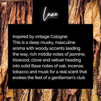 Personalised 40th Birthday Card For Him Luxury Suit Cologne Scented, 2 of 8