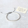 Sterling Silver Happy 60th Bead For Every Year Bracelet, thumbnail 2 of 7