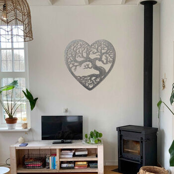 Wooden Heart Tree Of Life Symbolic Decor For Homes, 6 of 12
