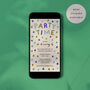 Digital Download Birthday Party Invite With Polka Dots, thumbnail 2 of 5