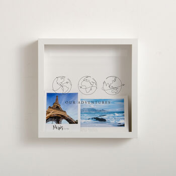 Personalised Globe Travel Memory Frame, 2 of 5