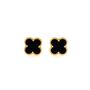 Four Leaf Clover Stud Earrings In Rainbow Of Colours, thumbnail 6 of 7