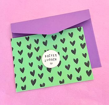 Hand Stamped Pocket Hug Love Token Gift, 5 of 6