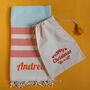 Personalised Cotton Throw, Second Anniversary Gift, thumbnail 7 of 12