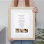 Use Your Own Photo And Words Remembrance Print, thumbnail 6 of 7