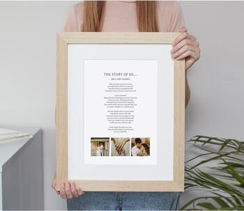 Use Your Own Photo And Words Remembrance Print, 6 of 7
