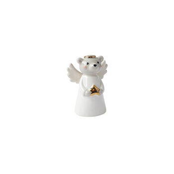 Little Bear Co. Angel Bear Ceramic Charm In Gift Box, 2 of 4