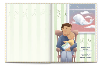 Personalised Children's Book, First Father's Day, Magical Moments With Daddy, 3 of 12