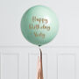 Personalised Pastel Chrome Inflated Orb Balloon, thumbnail 2 of 2
