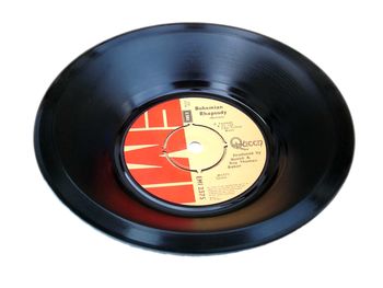 Vinyl Record Bowl Beatles, Rolling Stones, 7 of 8