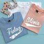Baby Foil Personalised Name T Shirts, thumbnail 1 of 3