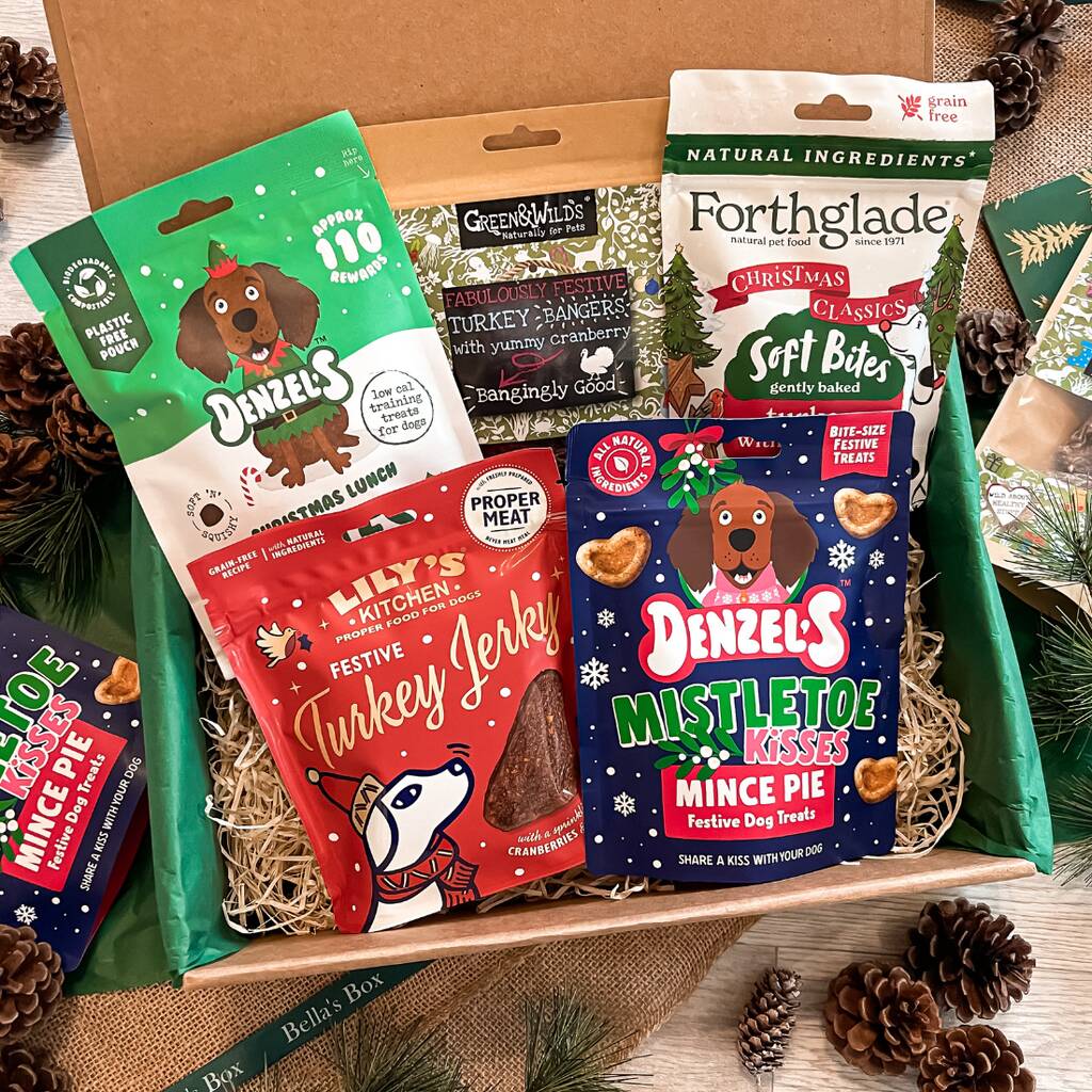 The Dogs Christmas Selection Treat Box, 1 of 8