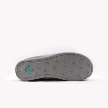 Women's Isobel Grey Felt Slipper, 3 of 5