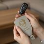 Personalised Dog Lover Key Holder Gift Engraved Name, thumbnail 5 of 12